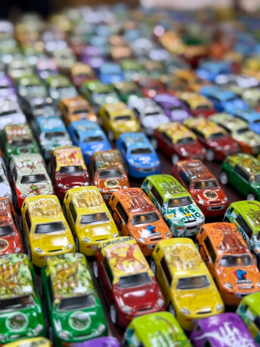 Pack of 50 Toy Cars