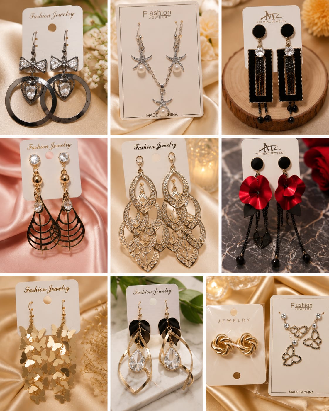 30 pcs jewellery sets