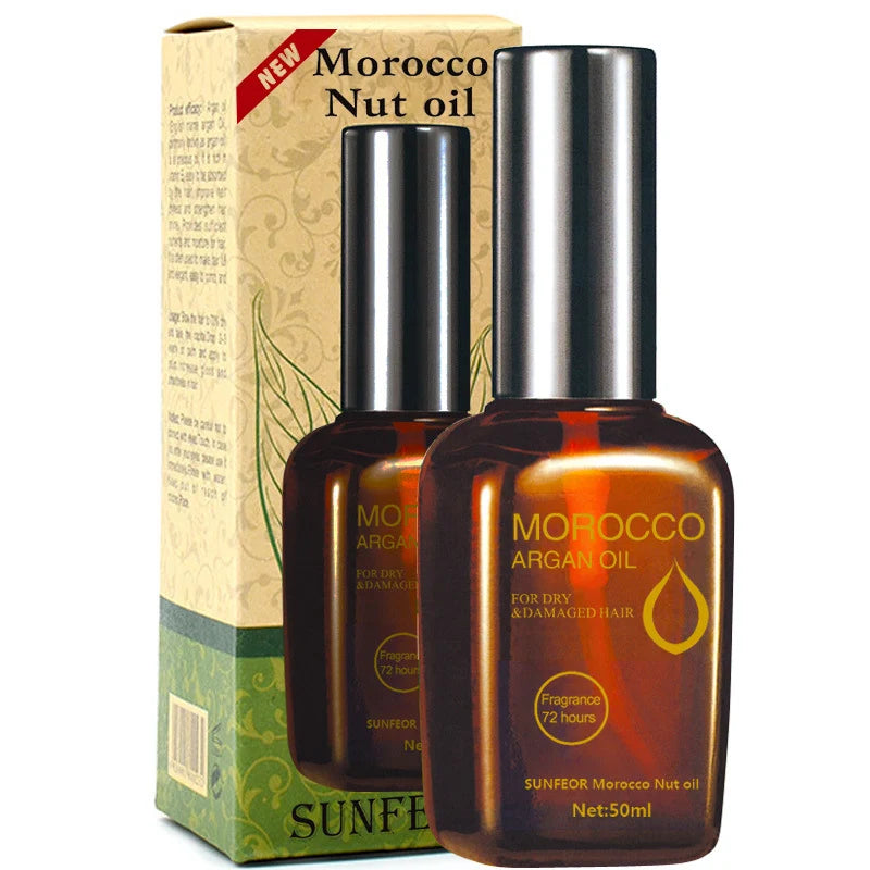 Morocco Argan Oil for Hair & Skin Pack of 2